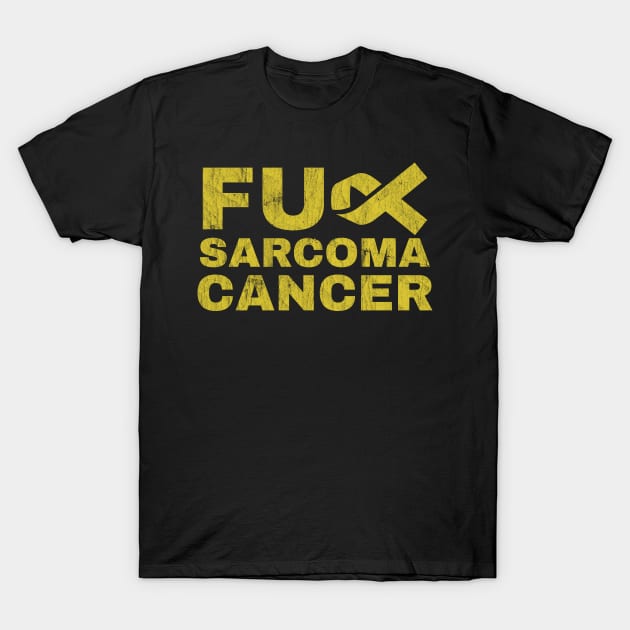 F*ck Sarcoma Cancer T-Shirt by AnKa Art